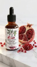 Granátové jablko kapky bez alkoholu