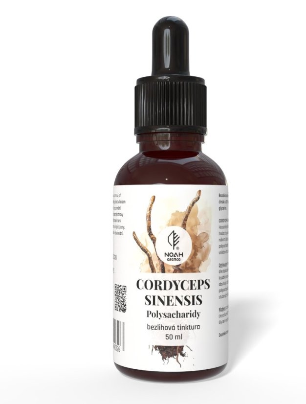 Cordyceps sinensis polysacharidy kapky bez alkoholu 50 ml
