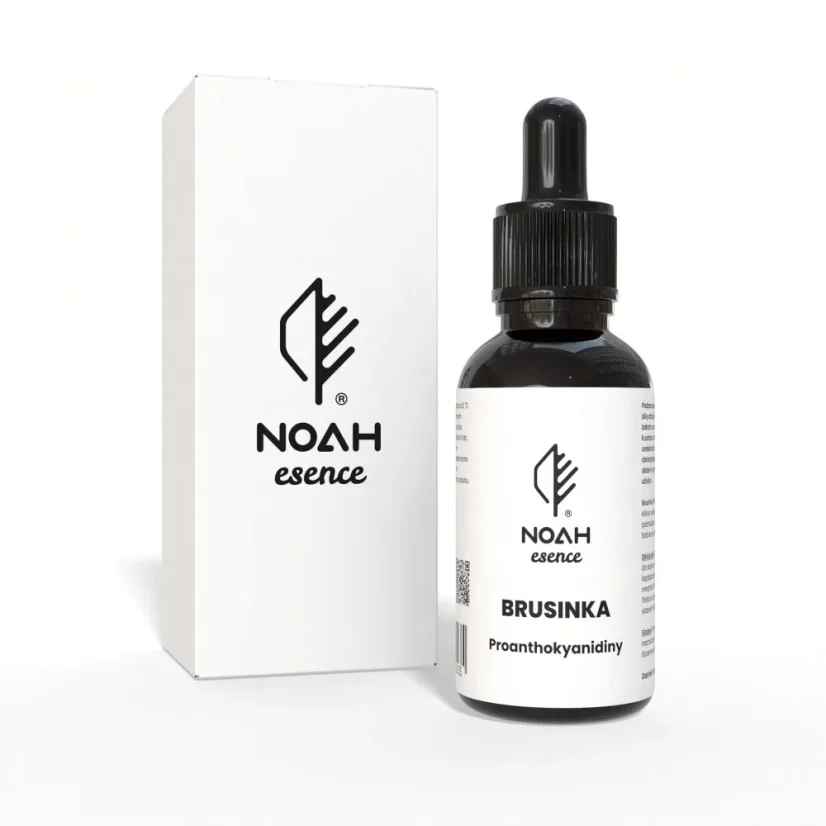Tinktura NOAH® esence BRUSINKA Proanthokyanidiny Box