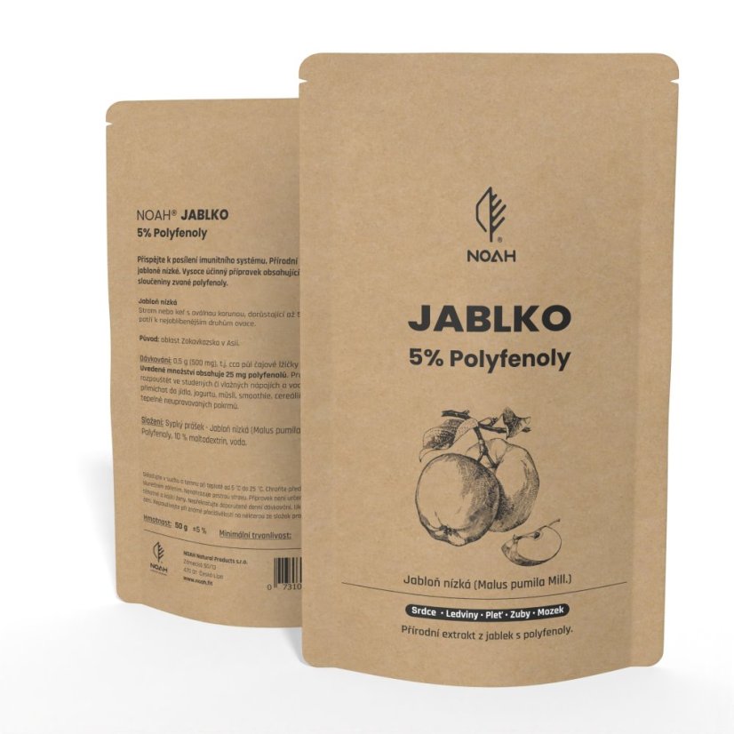 JABLKO 5% Polyfenoly - Balení: 50 g