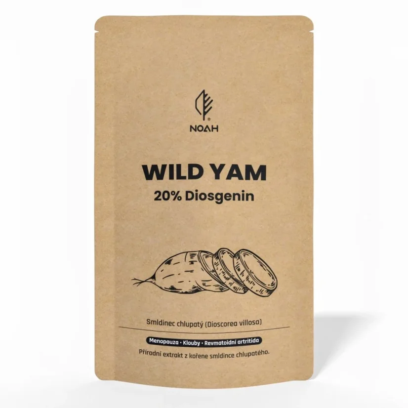 WILD YAM 20% Diosgenin - Balení: 50 g
