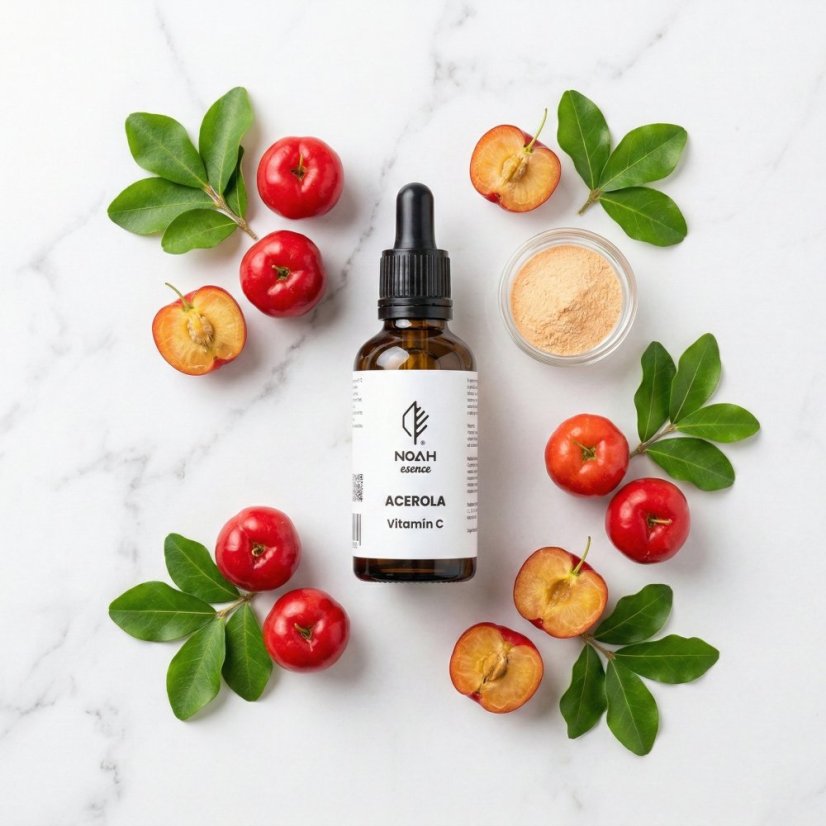 Acerola vitamín C kapky bez alkoholu 50 ml