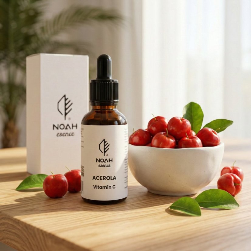 Acerola vitamín C kapky bez alkoholu 50 ml