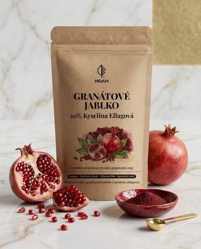 Granátové jablko 20% kyselina ellagová prášek 50 g