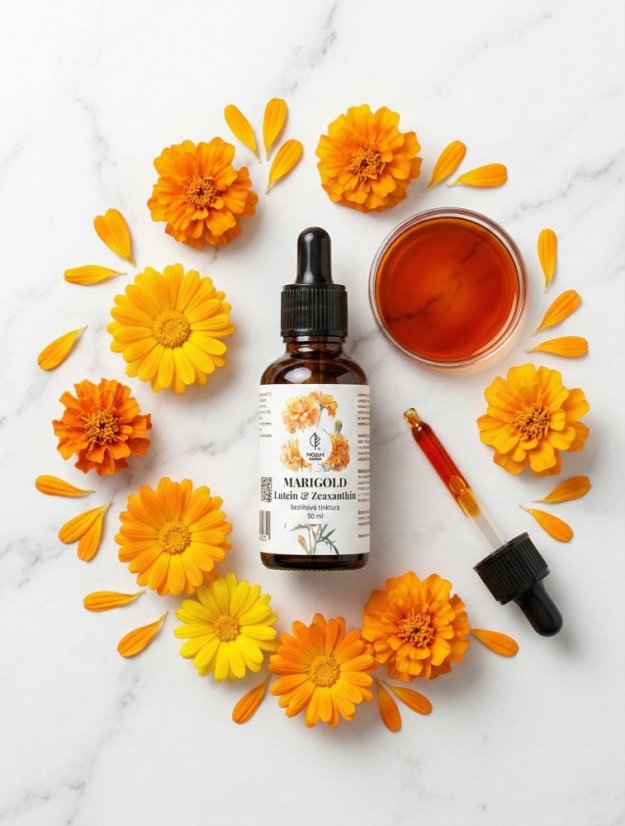 Lutein 25 mg + Zeaxanthin kapky bez alkoholu 50 ml