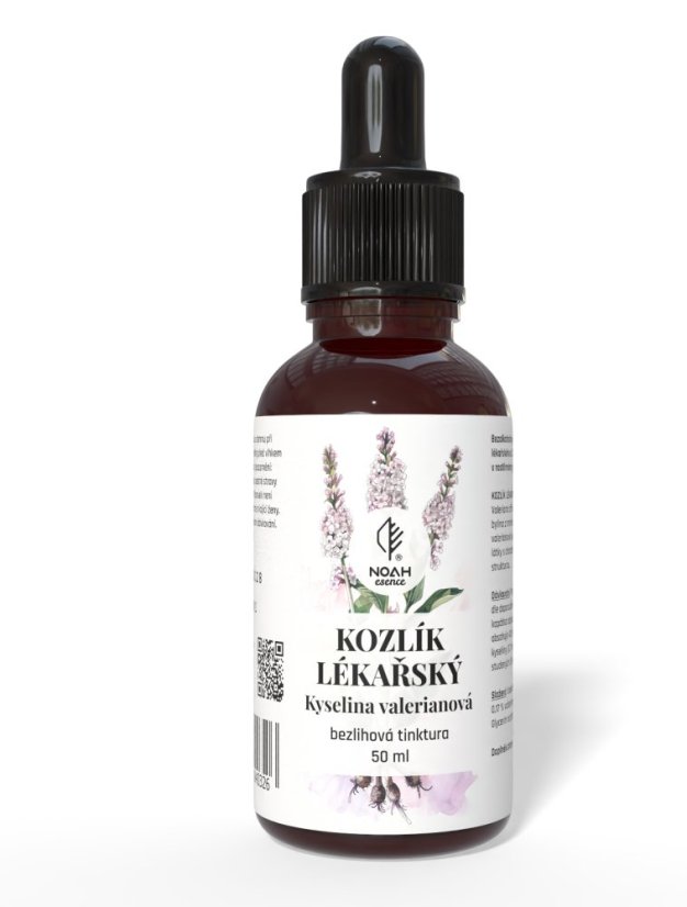Kozlík lékařský kyselina valerianová kapky bez alkoholu 50 ml