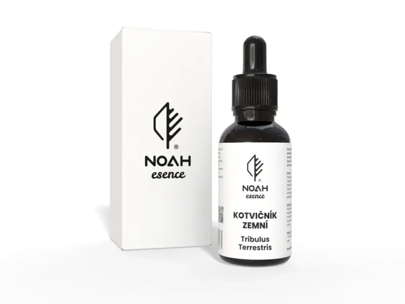 Tinktura NOAH® esence KOTVIČNÍK ZEMNÍ Tribulus Terrestris Box
